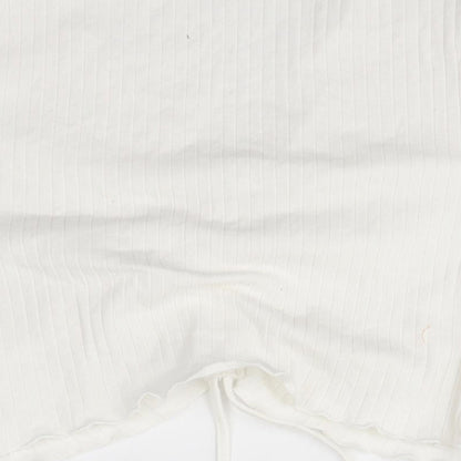 SheIn Womens White   Basic Blouse Size 2XL