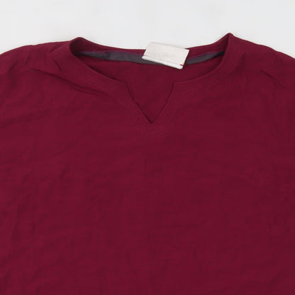 Country Casuals Womens Red   Basic Blouse Size 16