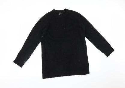 Womens UK Size S New Look Black Pullover Jumper