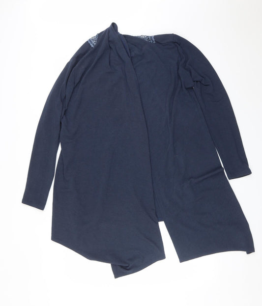 Womens UK Size M SOUTH LODGE Blue Cardigan Jumper