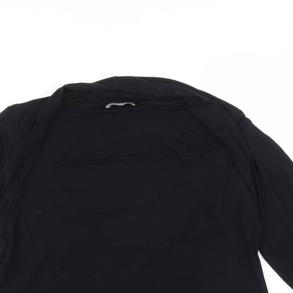 Womens UK Size  M&S Black Basic T-Shirt
