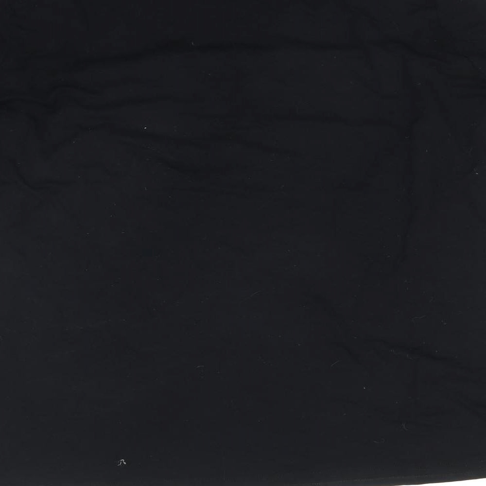Womens UK Size  M&S Black Basic T-Shirt