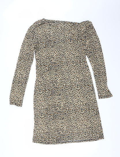 Klass Womens Multicoloured Animal Print  Pencil Dress