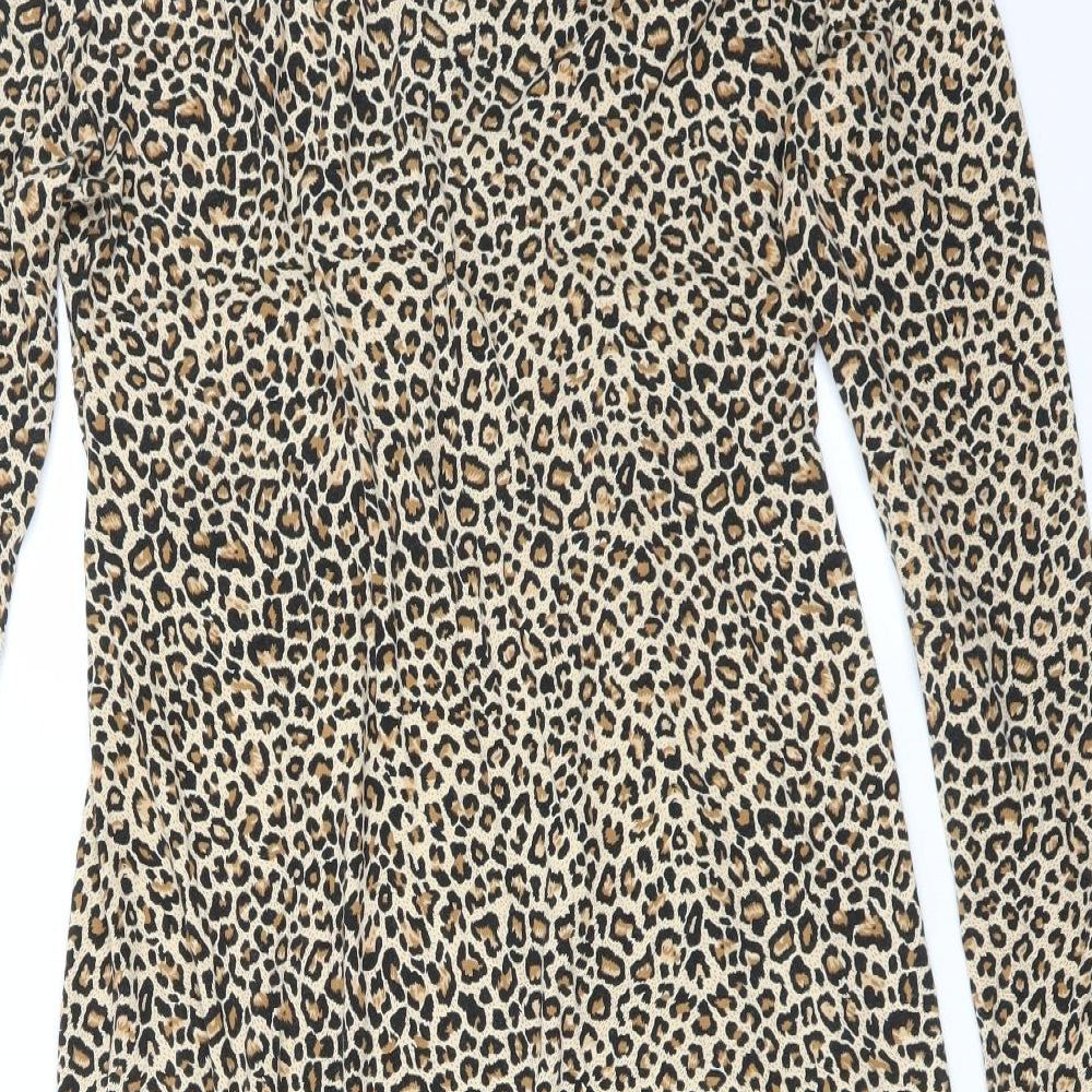 Klass Womens Multicoloured Animal Print  Pencil Dress