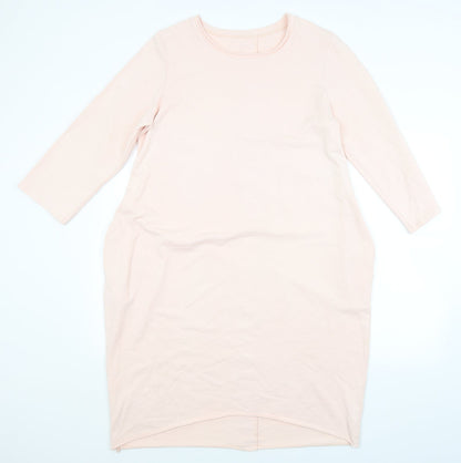 Preworn Womens Pink   Jumper Dress