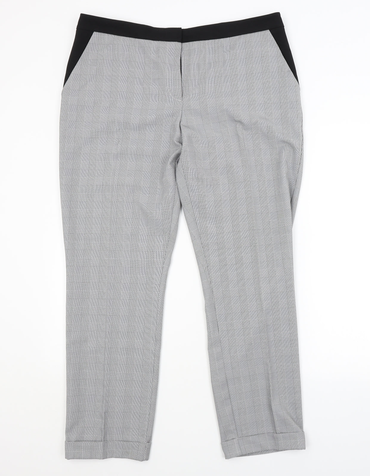 Womens UK Size 16 Preworn Regular Fit  Grey Trousers