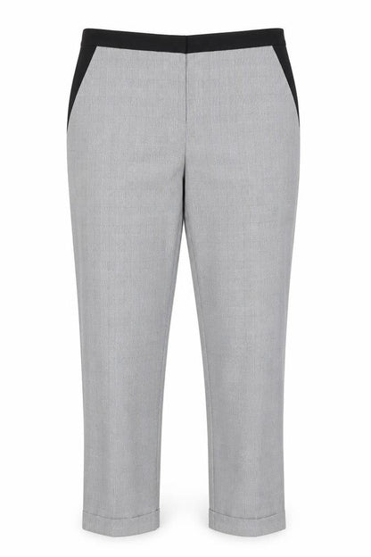 Womens UK Size 16 Preworn Regular Fit  Grey Trousers