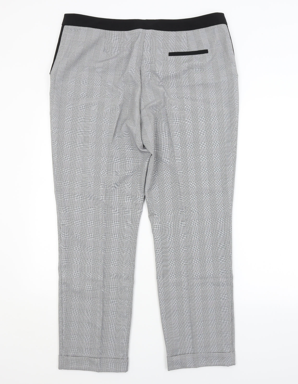 Womens UK Size 16 Preworn Regular Fit  Grey Trousers