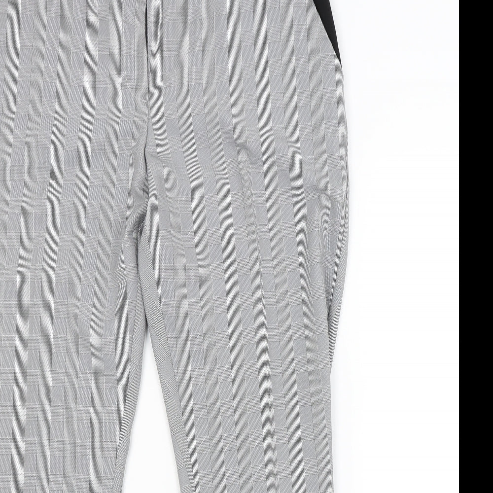 Womens UK Size 16 Preworn Regular Fit  Grey Trousers