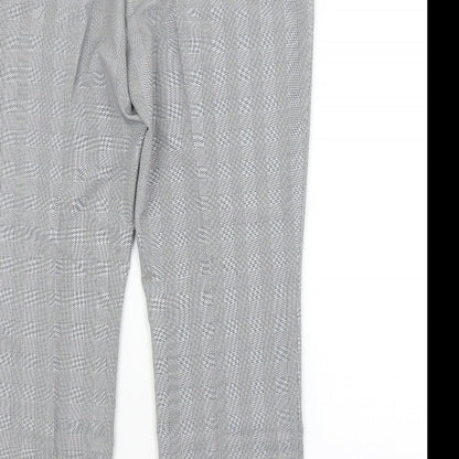 Womens UK Size 16 Preworn Regular Fit  Grey Trousers