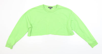 Primark Womens Green   Pullover Sweatshirt Size 14