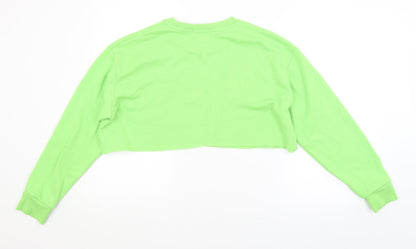 Primark Womens Green   Pullover Sweatshirt Size 14