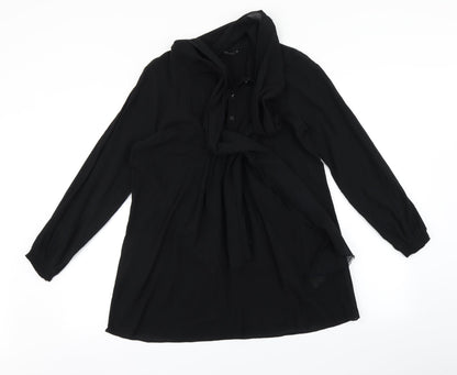Zara Womens Black   T-Shirt Dress  Size XS