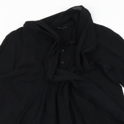 Zara Womens Black   T-Shirt Dress  Size XS