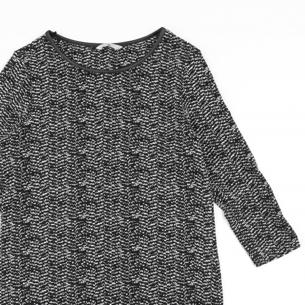 TU Womens Black   A-Line  Size 12