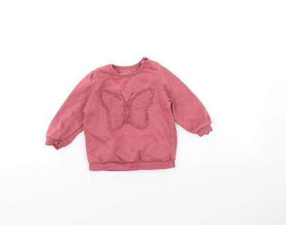 F&F Baby Pink   Pullover Jumper Size 3-6 Months