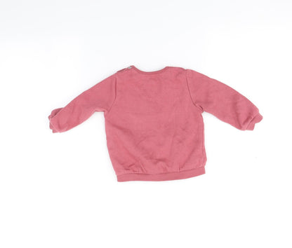 F&F Baby Pink   Pullover Jumper Size 3-6 Months