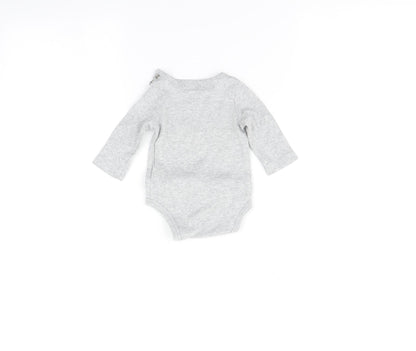 Carters Baby Grey   Romper One-Piece Size 3-6 Months