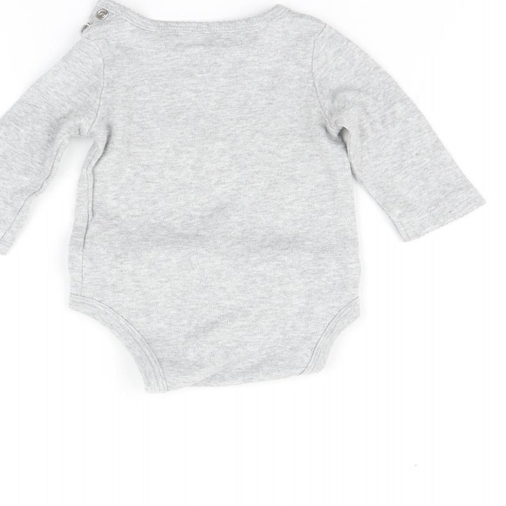 Carters Baby Grey   Romper One-Piece Size 3-6 Months