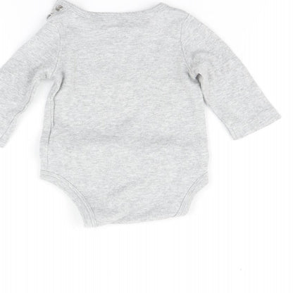 Carters Baby Grey   Romper One-Piece Size 3-6 Months