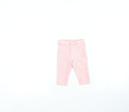 Matalan Baby Pink    Trousers Size 3-6 Months