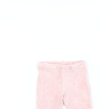 Matalan Baby Pink    Trousers Size 3-6 Months
