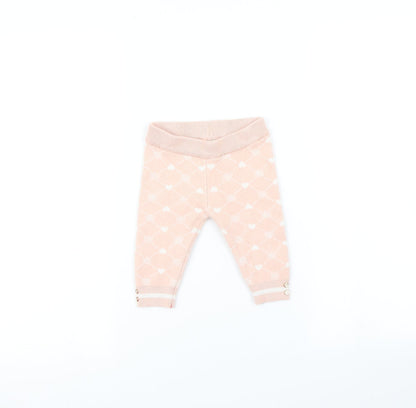 River Island Baby Pink    Trousers Size 3-6 Months