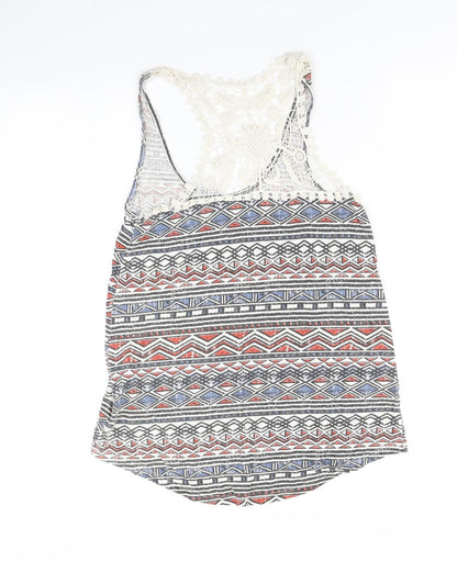 New Look Womens Multicoloured   Camisole T-Shirt Size 6