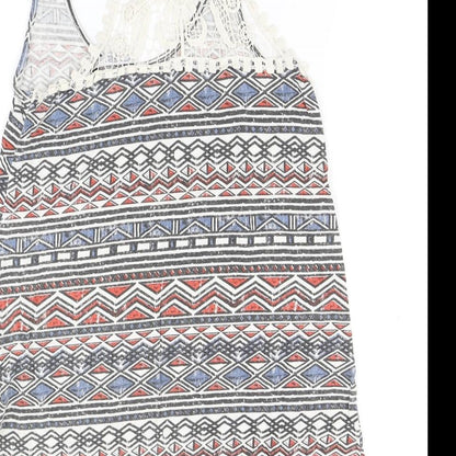 New Look Womens Multicoloured   Camisole T-Shirt Size 6