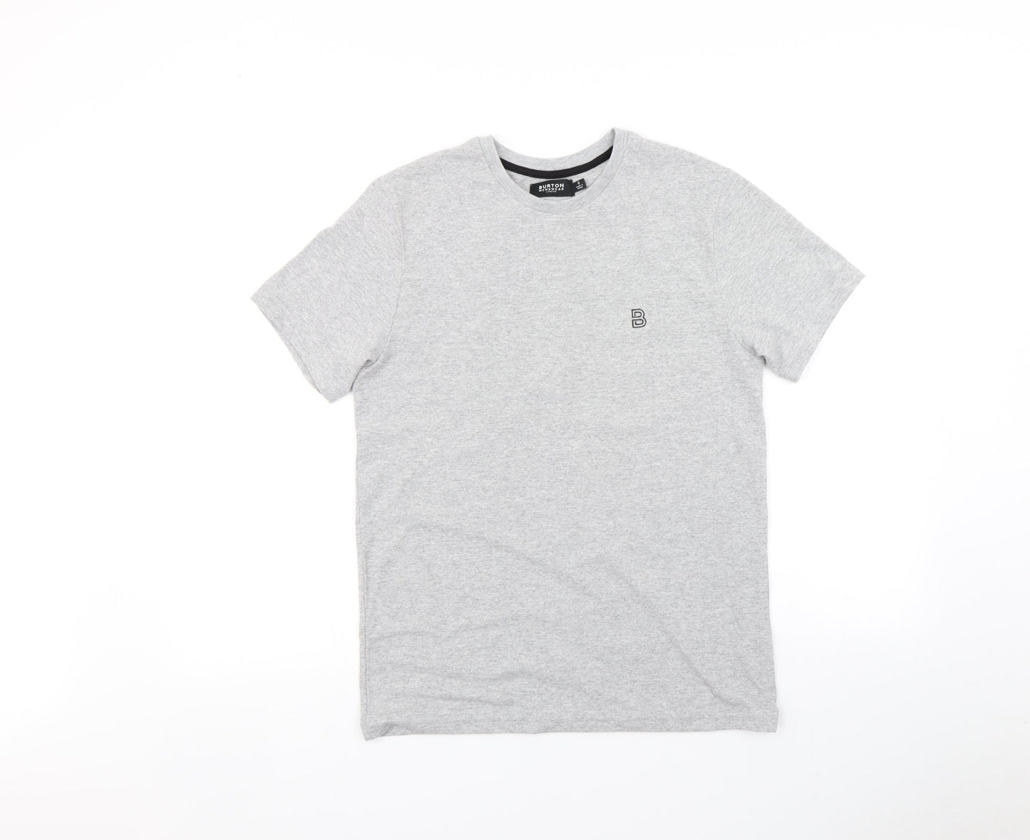 Mens UK Size S Burton Grey  T-Shirt