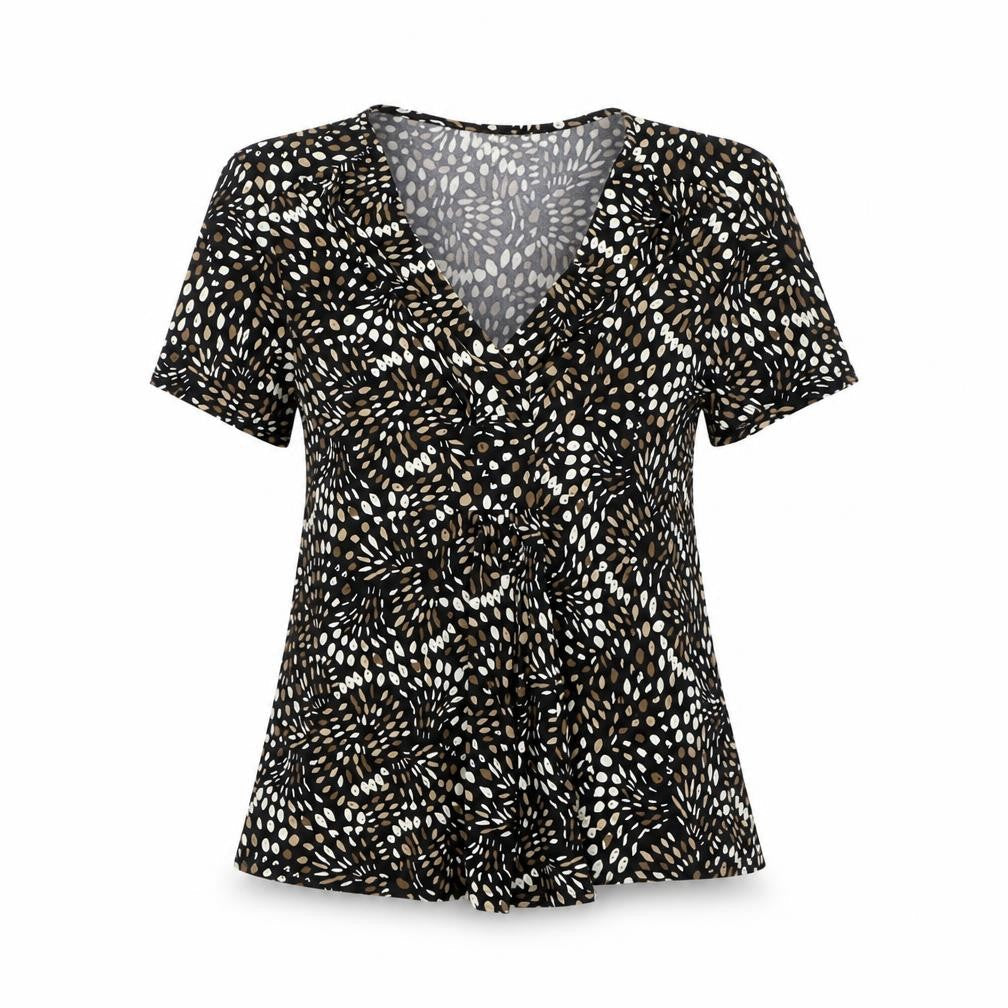 Womens UK Size S CC Multicoloured Basic T-Shirt