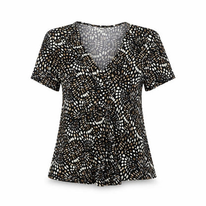 Womens UK Size S CC Multicoloured Basic T-Shirt