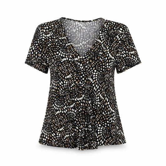 Womens UK Size S CC Multicoloured Basic T-Shirt