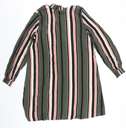Womens UK Size 12 VILA Brown Basic T-Shirt