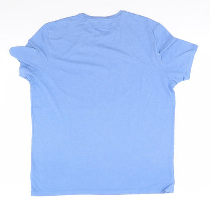 Volkswagen Womens Blue   Basic T-Shirt Size XL  - Awesome Dad