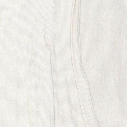 Womens UK Size 18 Papaya Regular Fit  Beige Trousers