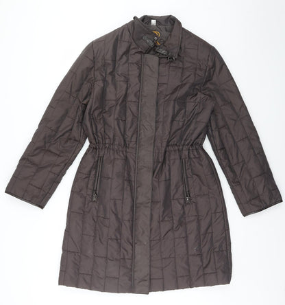 Womens UK Size M Roman Green Rain Coat