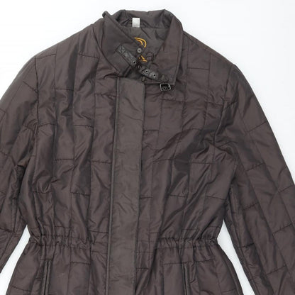 Womens UK Size M Roman Green Rain Coat