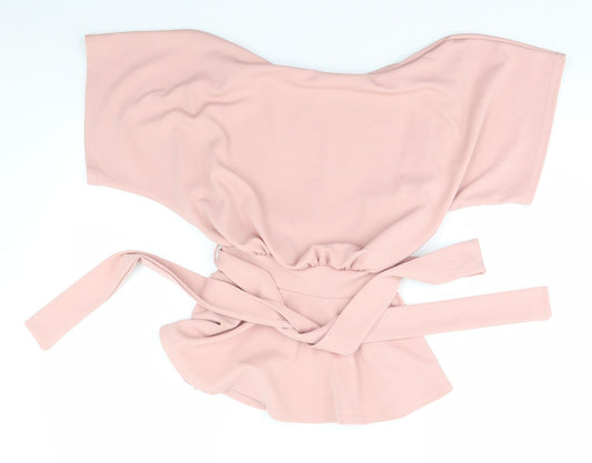 I SAW IT FIRST Womens Grey   Basic Blouse Size 6