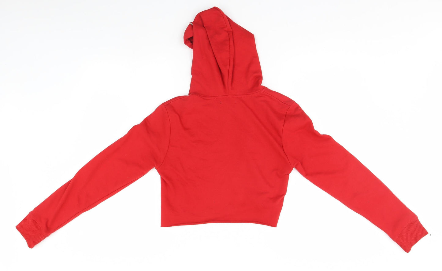 Boohoo Womens Red   Pullover Hoodie Size S
