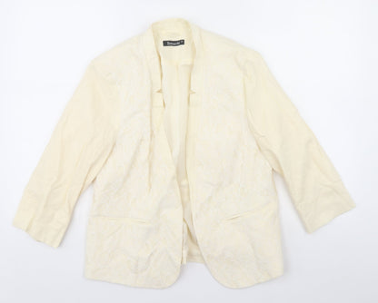 Womens UK Size 12 Bonmarché White Jacket