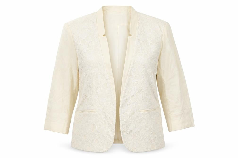 Bonmarché Womens White Jacket Size 12