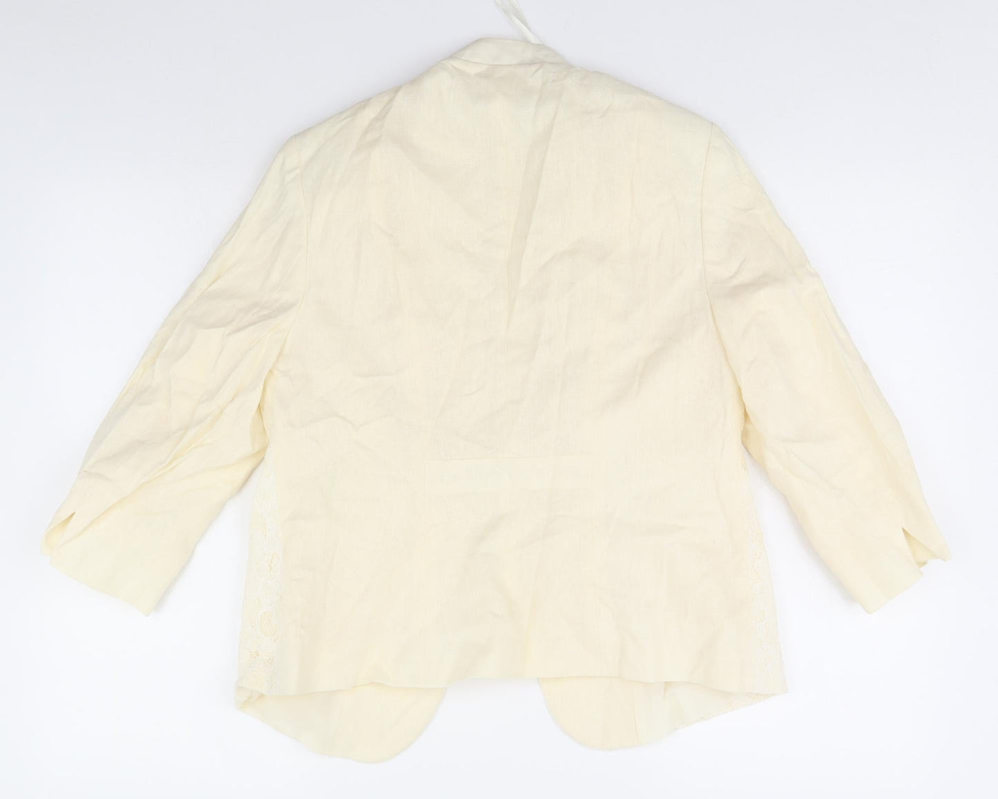 Womens UK Size 12 Bonmarché White Jacket