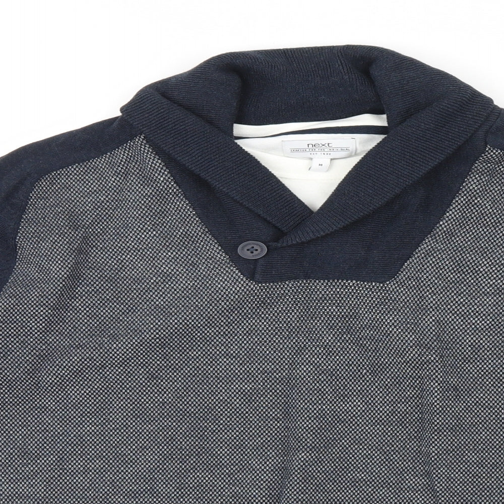 NEXT Mens Blue   Pullover Jumper Size M
