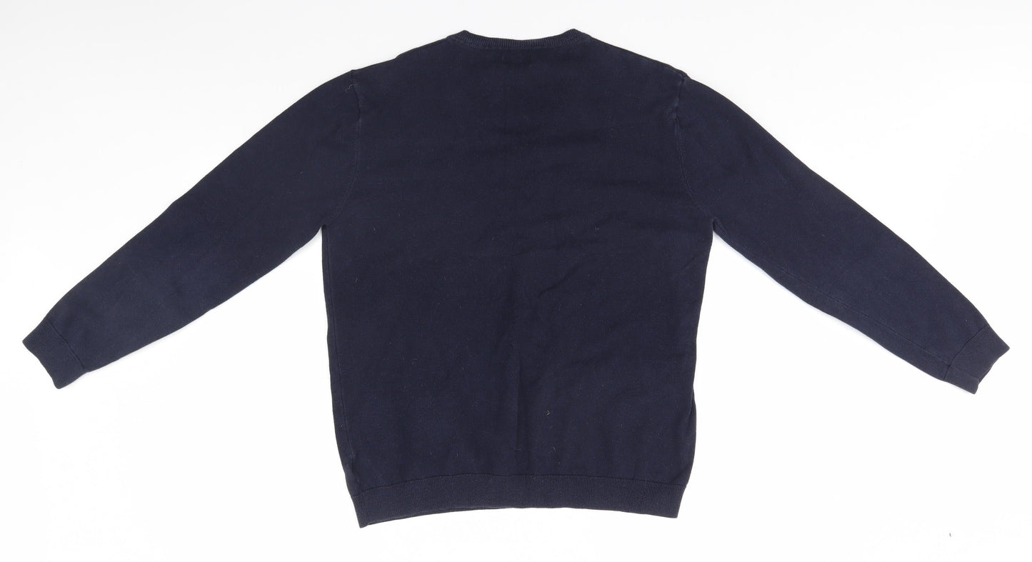 NEXT Mens Blue   Pullover Jumper Size L