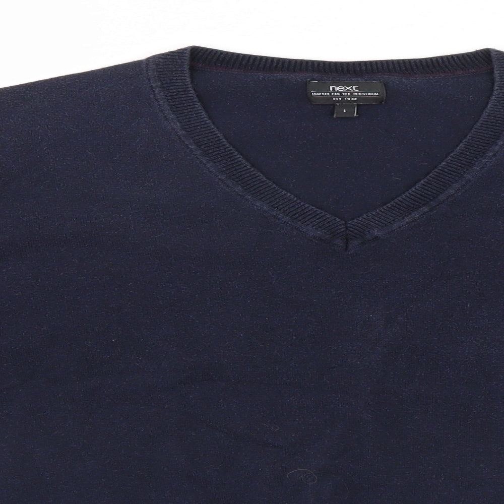 NEXT Mens Blue   Pullover Jumper Size L