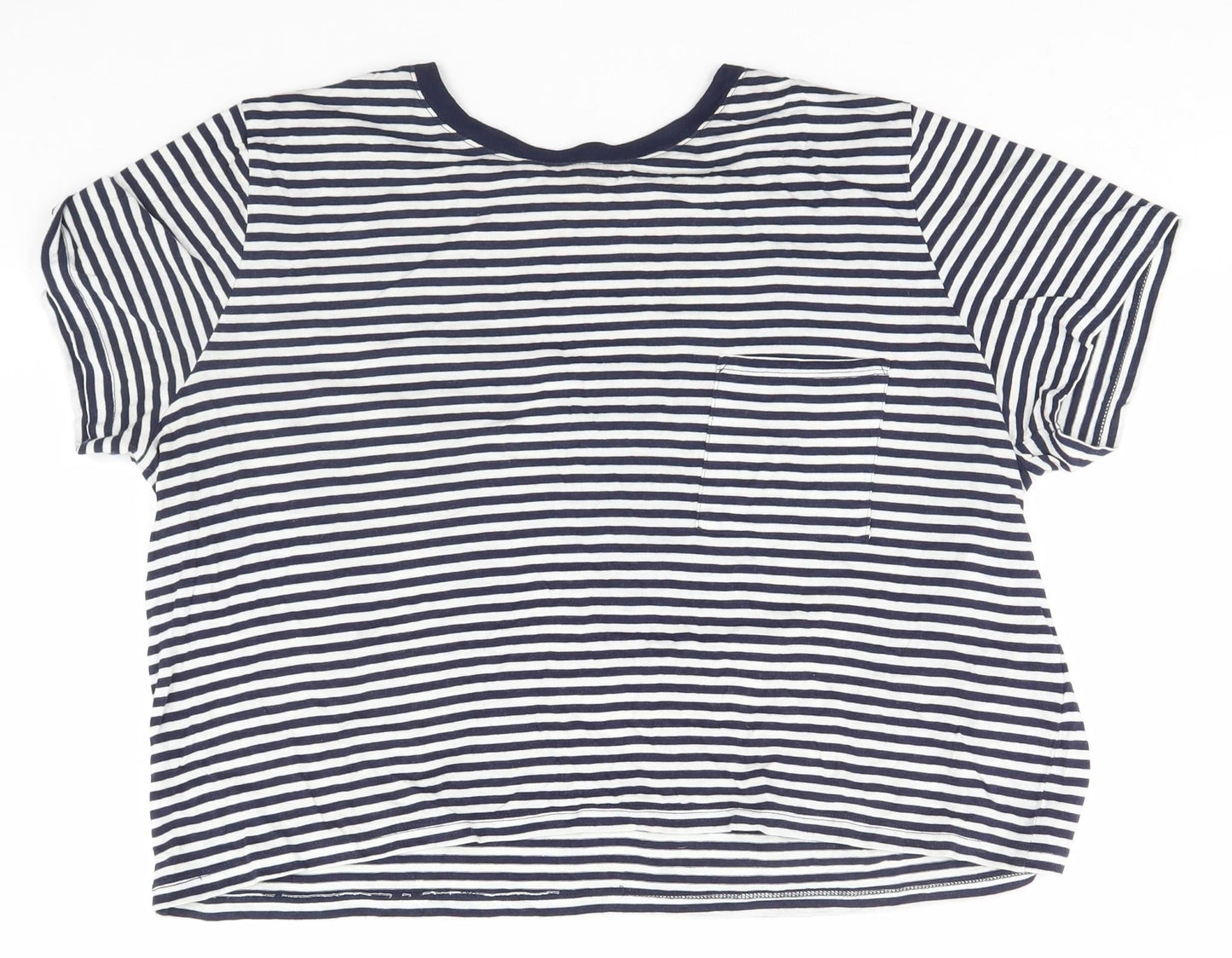 Womens UK Size M H&M White Basic T-Shirt