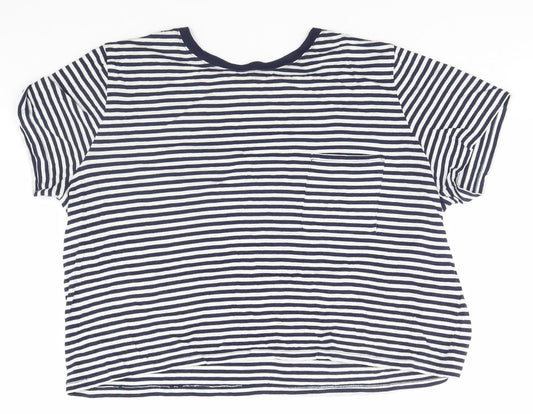 Womens UK Size M H&M White Basic T-Shirt