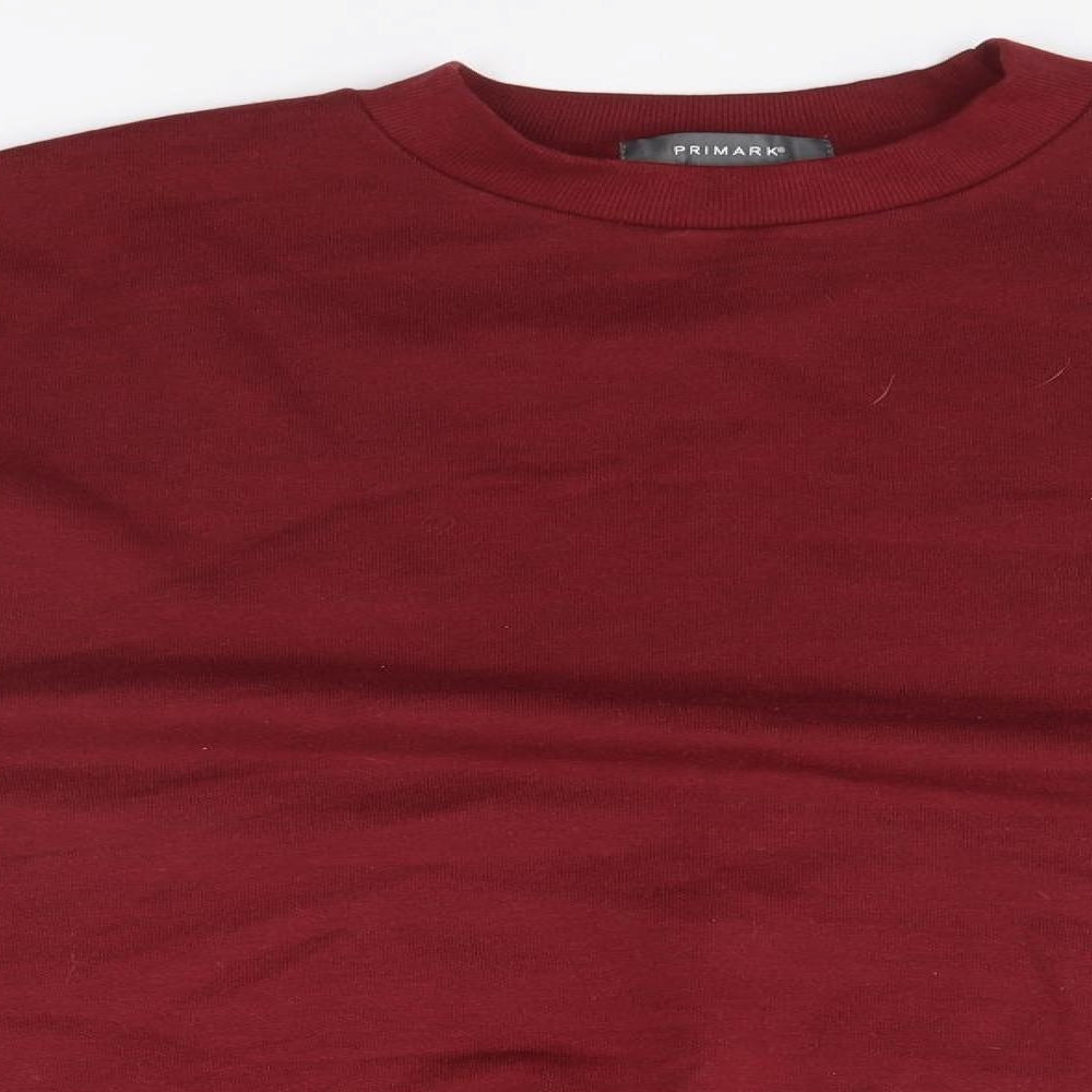 Primark Womens Red   Pullover Jumper Size 4