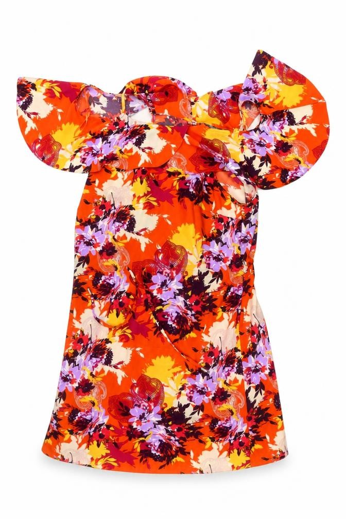 Womens UK Size 12 George Orange Basic Blouse